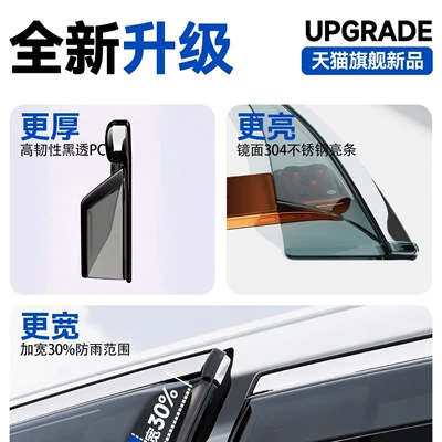 Rain shield — rain visors and rain guards