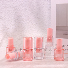 现货圆形透明口红空管半透色唇膏管口蜡管12.1mm彩妆包材源头批发