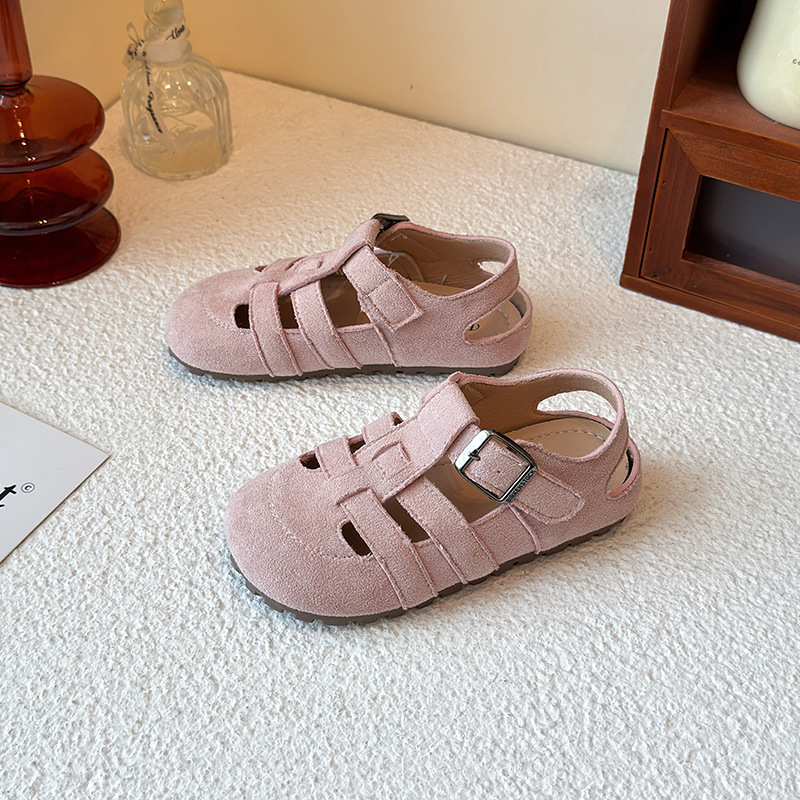 Children's retro summer fashionable casual comfortable footwear…