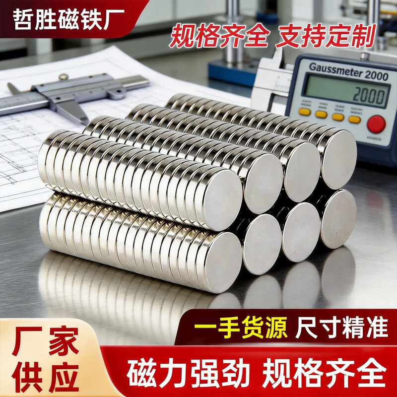 Directly Supplied from the Manufacturer, Neodymium Iron Boron Strong Magnets, Round Magnetic Sheets, Strong Magnetic Magnets, Strong Magnetic Adhesive Patches, and Magnetic Tiles