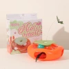 Electric rotating butterfly amusement board-Persimmon Orange 22cm