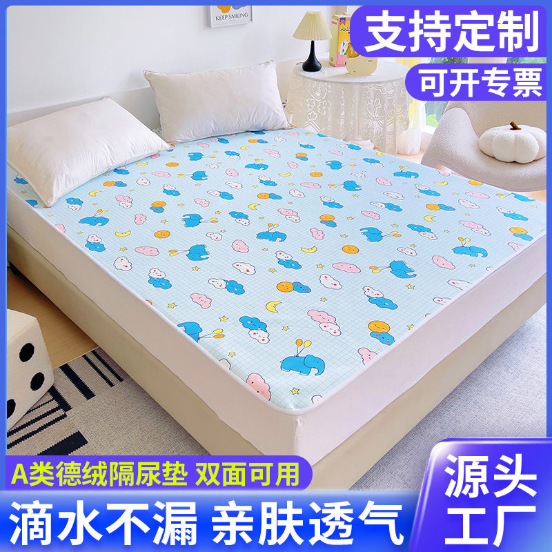 Bebé impermeable pañal pad adulto pañal tía pad pañal pad lavable verano bebé anti-fugas pad venta al por mayor