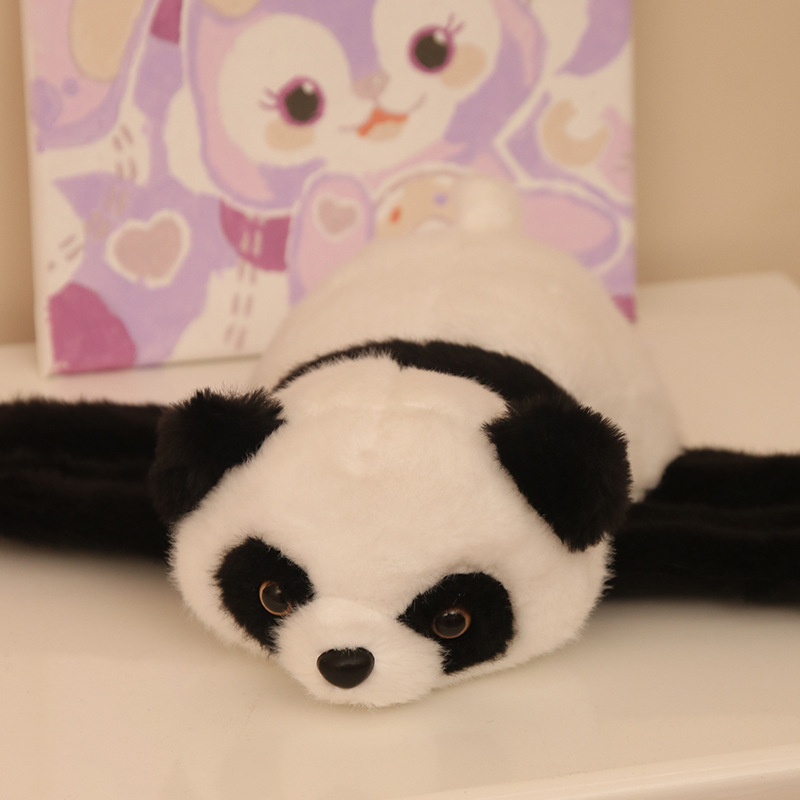Panda de dibujos animados, muñecos de círculo, muñecos para niños, juguetes de peluche, palmaditas, regalos, recuerdos de viaje de Chengdu