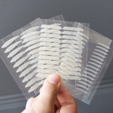 哑光双眼皮贴水滴防眼垂 高粘隐形眼贴带切线 肿泡眼眼皮松垮适用