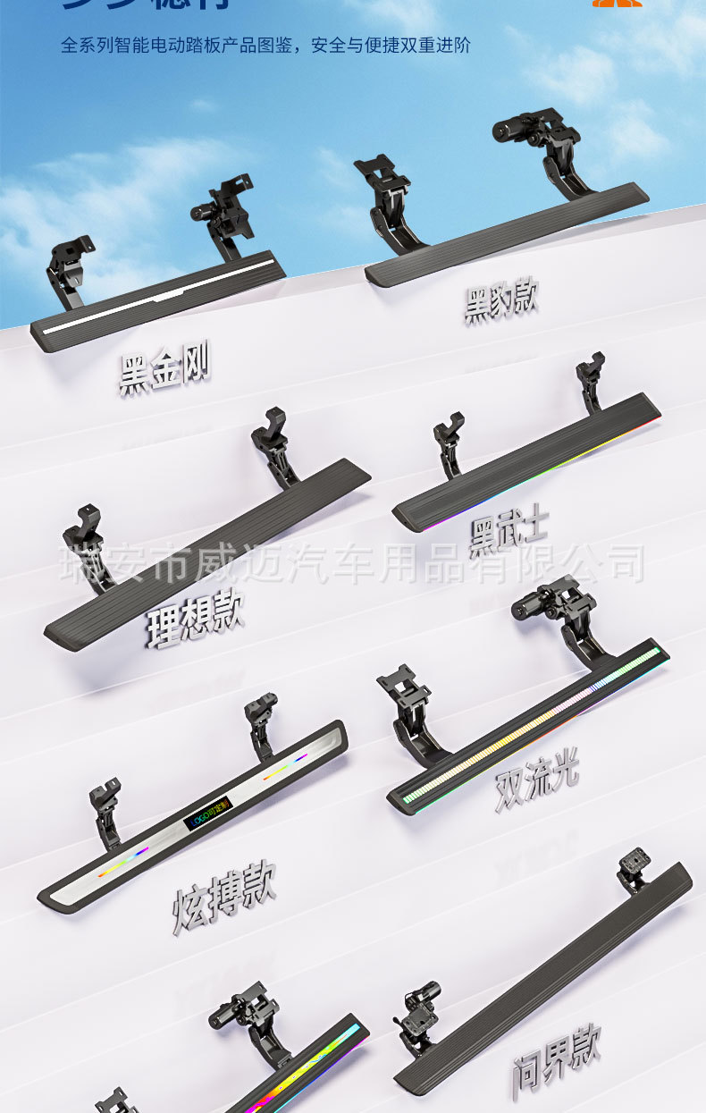 Suitable for Suzuki Jimny Jimny Electric Pedal 3-Door Side Pedal Five-Door Automatic Retractable Welcome Modification