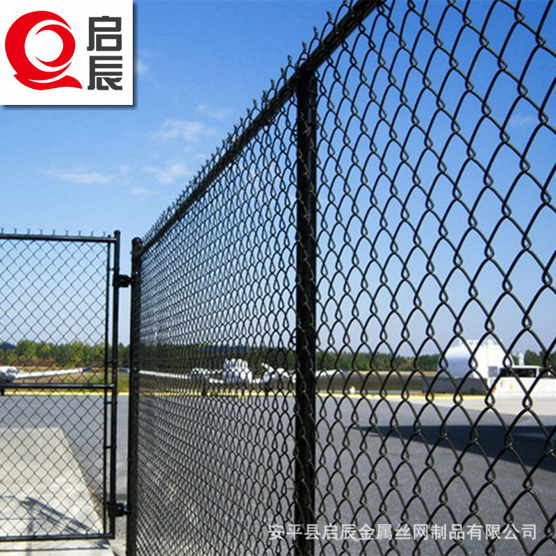 供应动物园菱形勾花网 隔离勾花围网 菱形网铁丝网 养殖勾花网