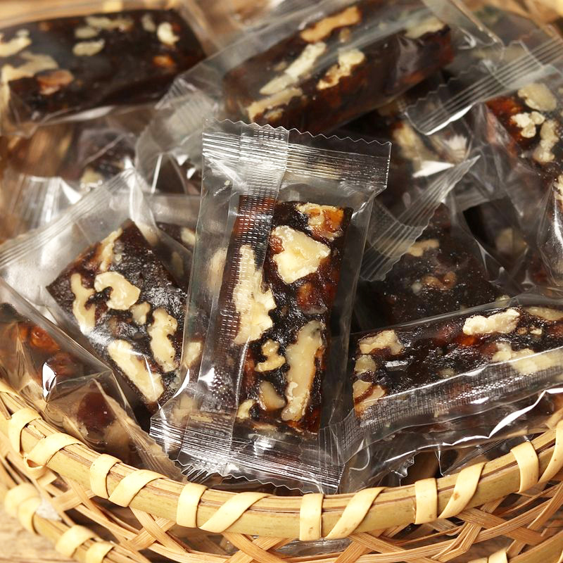 枣泥核桃糕软糖红枣南枣广东潮汕特产送礼休闲零食小吃散装批发