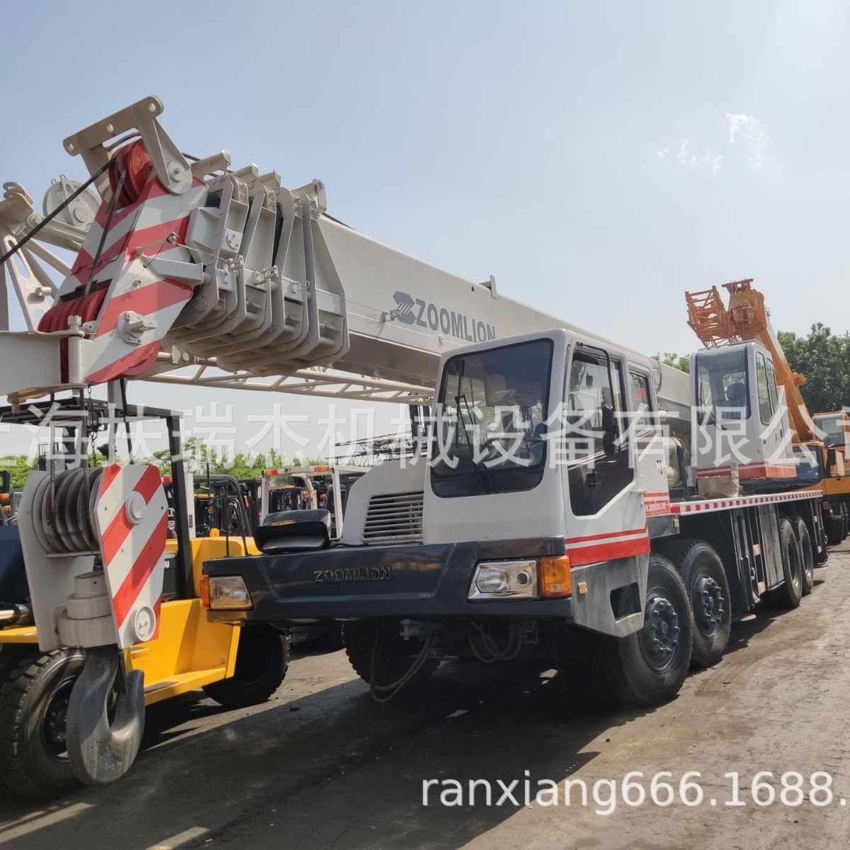 中联重科50吨汽车吊 ZOOMLION QY50D 吊车