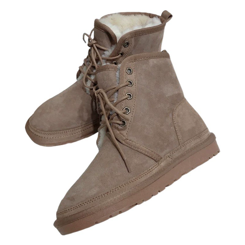 Зимой северо-восточные новые мужские сапоги Martin на открытом воздухе теплые противоскользящие сапоги