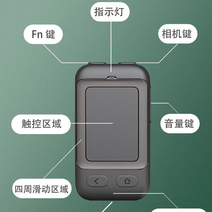 Qidian teléfono móvil control remoto foto multi-pantalla interactiva música conmutación proyector cursor control táctil control remoto artefacto