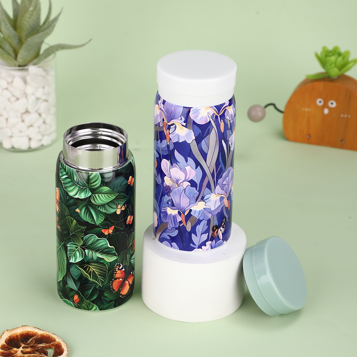 Kleine Isolierflasche Aus Edelstahl Doppelwandig Isoliert Mobil_voghion.com