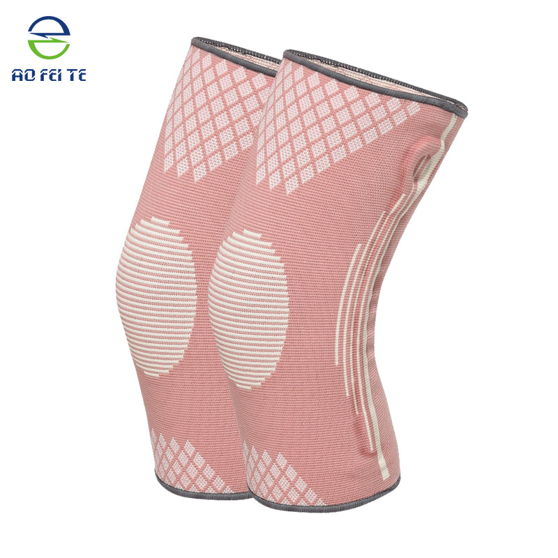 運動護(hù)膝女夏跑步膝蓋跳繩保護(hù)套專用關(guān)節(jié)專業(yè)羽毛球舞蹈彈力護(hù)膝