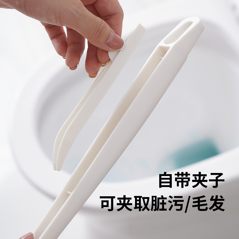 Nuevo cepillo de inodoro multifuncional con alicates cepillo de inodoro desechable descontaminación cepillo de inodoro doméstico