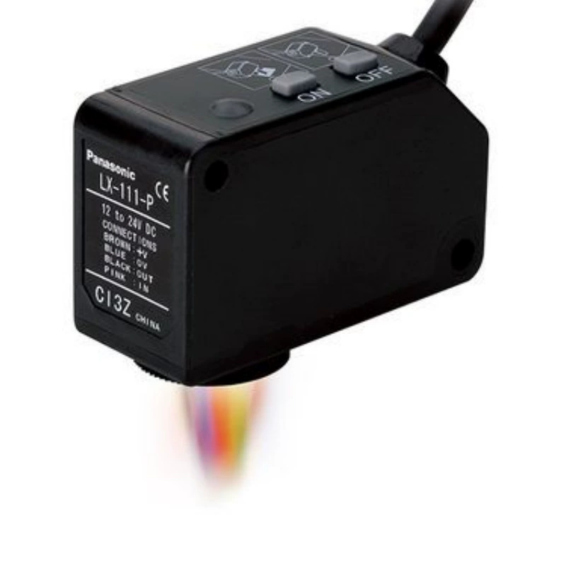 LX-111 Panasonic LX-111 Series 3-color LED Simple NPN Output Cable Color Standard Sensor