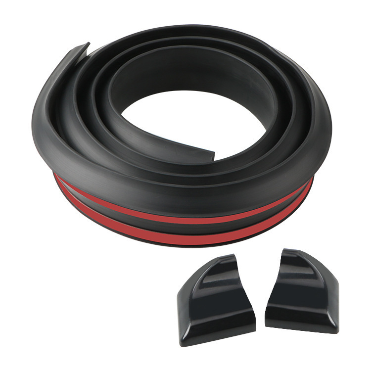 Car Modification Universal Rubber Tail Wing Large Tail Wing Small Tail Wing Wholesale Carbon Fiber Tail Wing Rubber Strip Wing