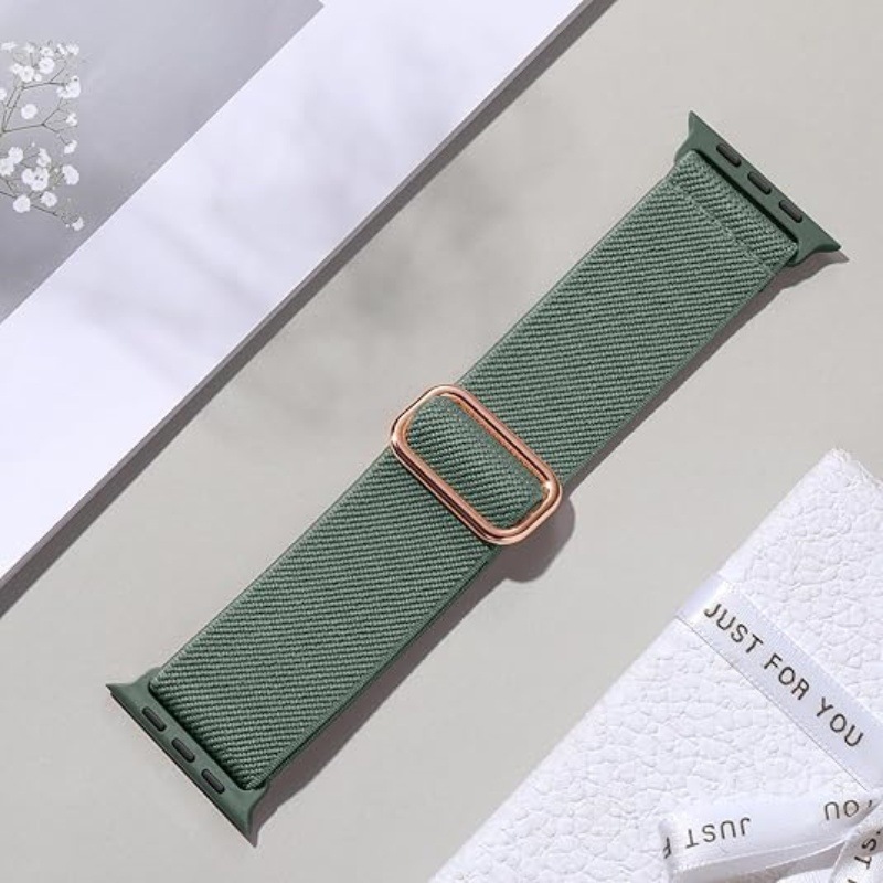 The nylon weave of the apple smart watch strap is suitable for the entire series of apple iwatch straps with adjustable sliding buckle spring undefined