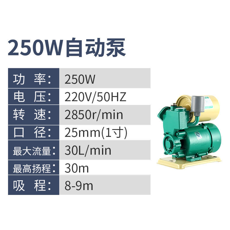 250w 자동 펌프 태양열 급수탑 가압 워터 펌프