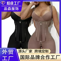 Shape Wear новое европейское и американское сетчатое цельное корректирующее белье, подтягивающее талию, подтягивающее живот, подтягивающее ягодицы, цельный плотный корсет для женщин