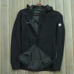 Xiangjia Men's Outdoor Softshell Jacket Fall Winter New Water-Resistant Windproof Breathable Hooded Fleece-Lined Coat Trendy