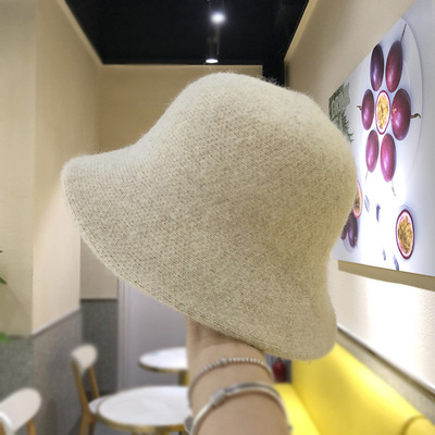 Cappello a secchiello in lana donna berretto pescatore inverno_voghion.com