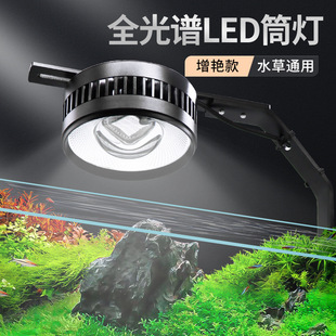 Fish tank brightening aquatic plants downlight brightening growth promoting stream tank native full spectrum moss RGB algae explosion fish tank light
