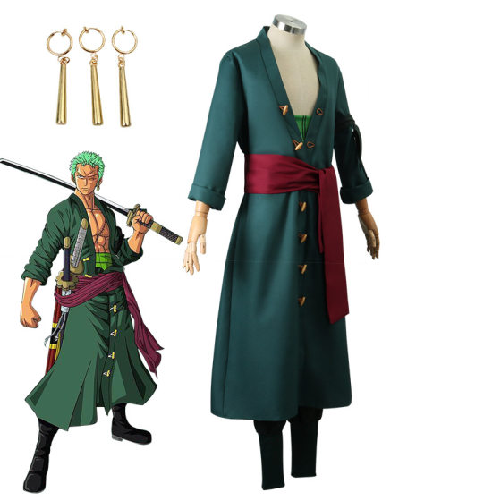 Children's one piece Sauron COS suit and country anime Zhuoluo two years later straw hat role play cosplay suit