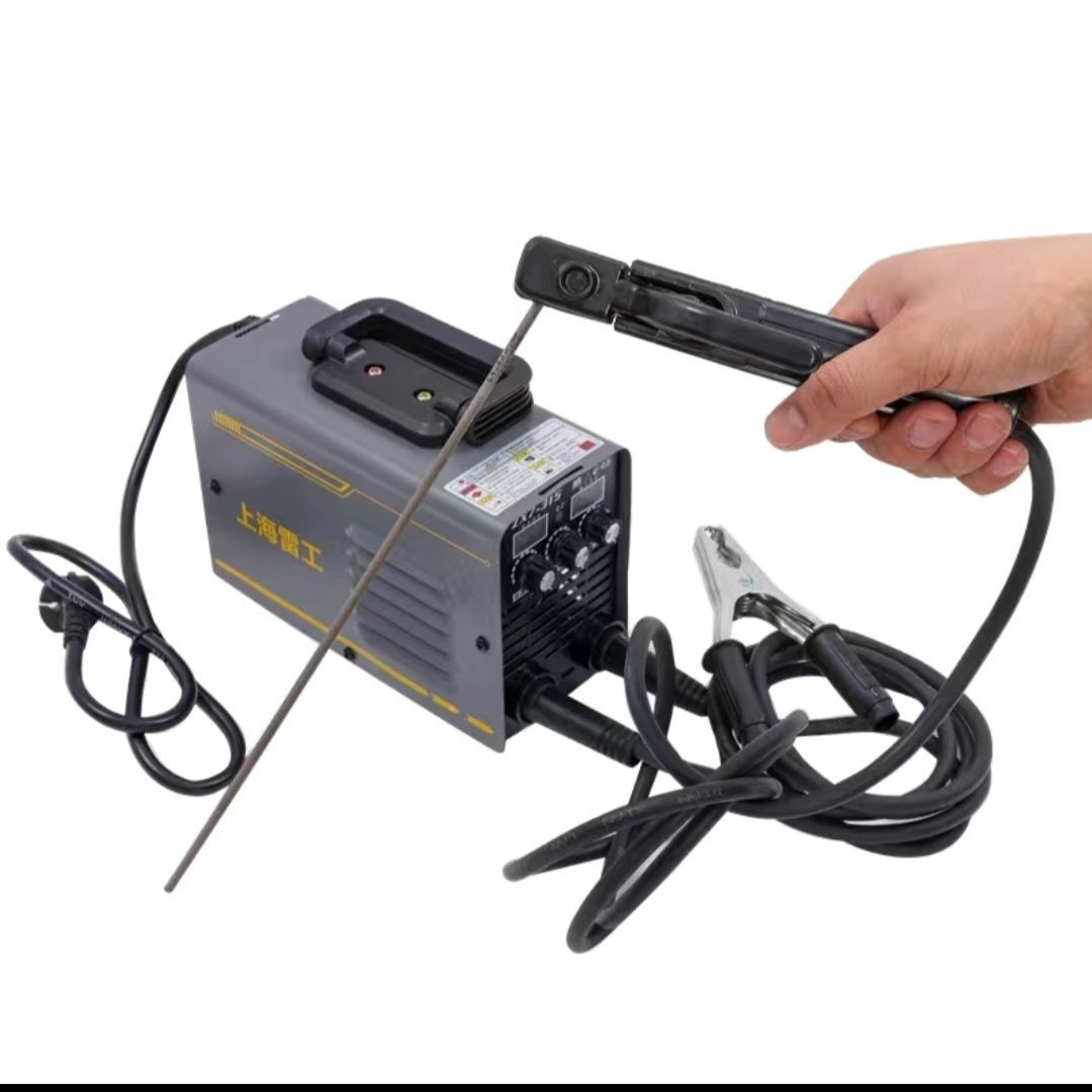 雷工科技250电焊机家用220V小型全铜315电焊机全套背带式直流焊机