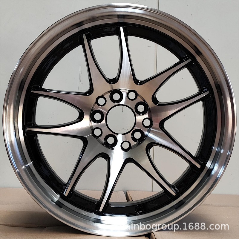 F91JT219 17 pulgadas 18 pulgadas 4x100 5x100 5x114.3 llantas de aleación de aluminio modificadas para automóviles