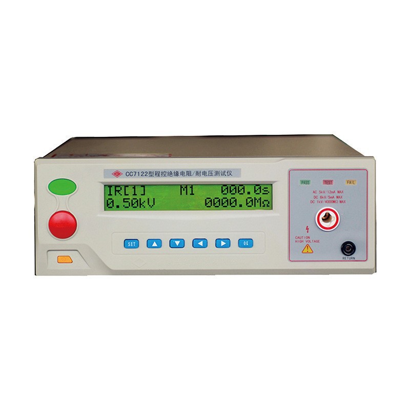 南京长创CC7122程控绝缘电阻/耐电压仪液晶显示