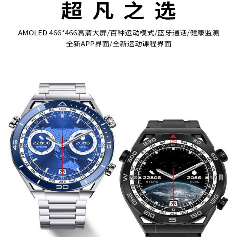 Multifunctional New Smart Watch 2025 Huaqiangbei Black Technology Bluetooth Call Nfc Payment Blood Pressure Heart Rate Detection Multifunctional New Smart Watch 2025 Huaqiangbei Black Technology Bluetooth Call Nfc Payment Blood Pressure Heart Rate Detection