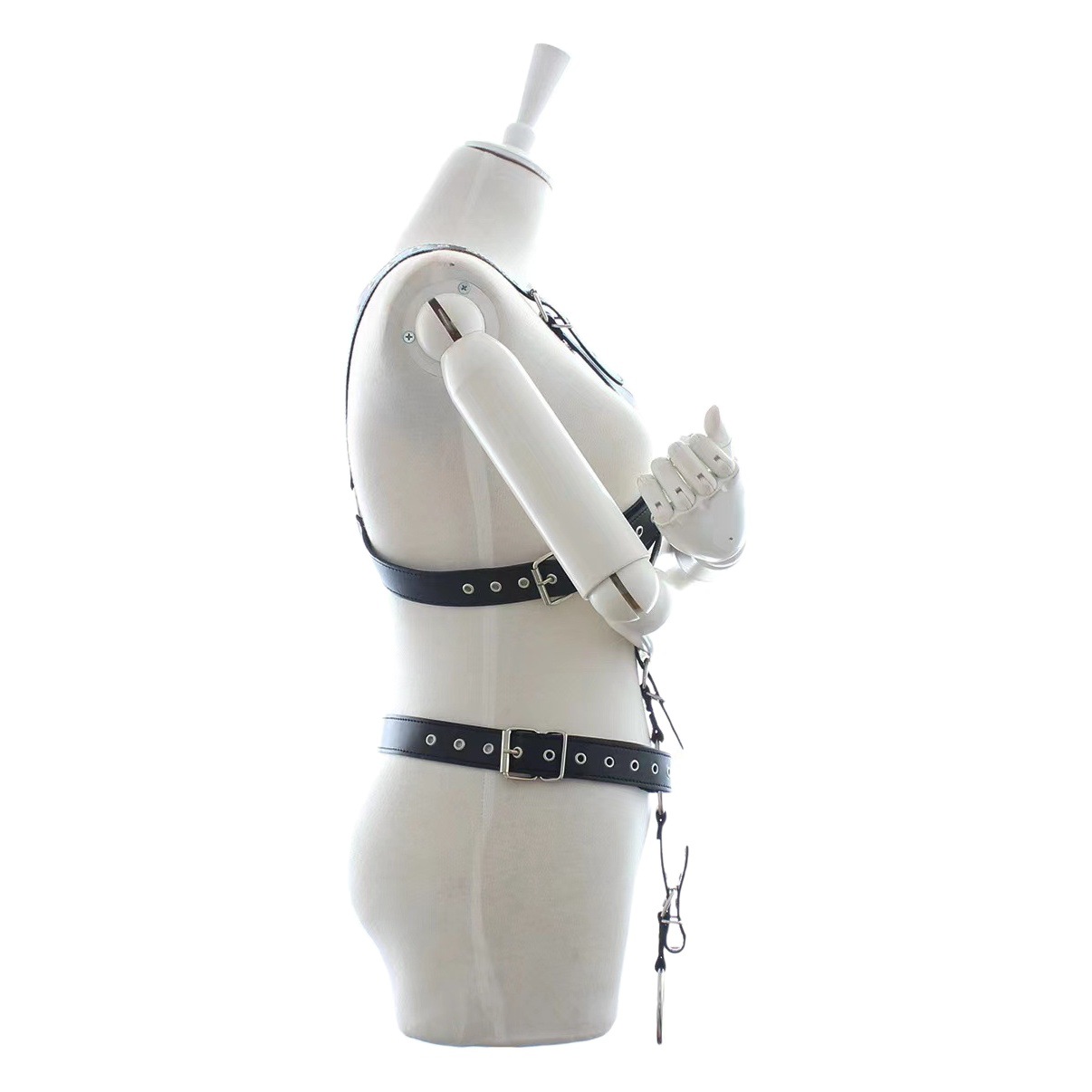 SM adultos productos del sexo fábrica al por mayor de cuero vinculante ropa papel rendimiento ropa Comercio exterior Venta caliente belleza hombres ropa vinculante