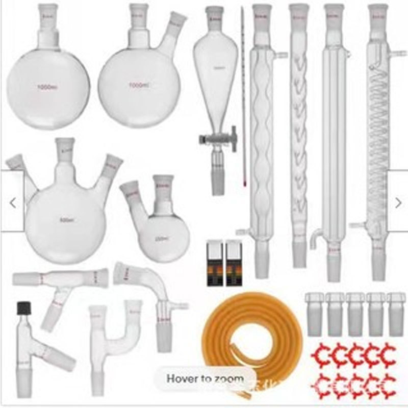 Manufacturer Supplies Water Vapor Essential Oil Distillation Equipment, Glass Hydrosol Essential Oil Extractor, Essential Oil Equipment