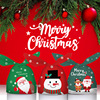 new pattern Christmas Rabbit Ears Candy Bag snacks gift welfare activity gift Plastic Gift bag 50 Pcs