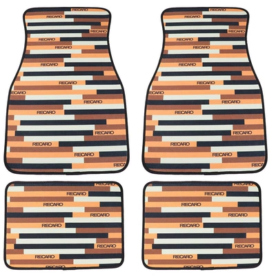 crystal velvet car floor mats – Universal Foot Pad - 1-61-pattern-82-3344cmtwo-piece-set
