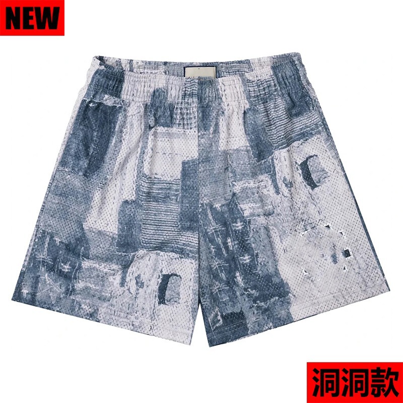 American EE Shorts Mesh Quick-drying Beach Pants Running Fitness Basketball Leisure Sports Shorts Cross-border Foreign Trade Exclusive
