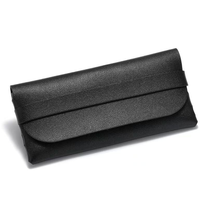 Glasses Packaging Cloth Bag, Leather Anti-Pressure Glasses Case, Portable Airplane Case, Independent Glasses Cloth, Glasses Leather Bag