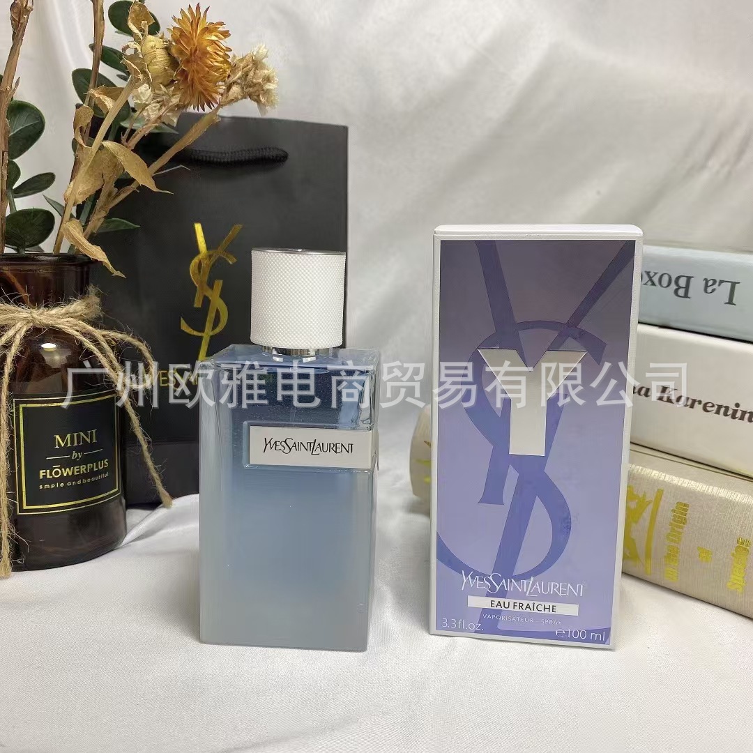 Perfume azul de marca, encuentro verdadero, desierto, ébano, amor, pecado, amor, hombre, Napoleón, cariño 100ML