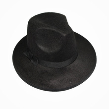 长衫搭配男帽子 男 黑色绅士鲁迅长袍滩礼帽 魔术道具帽