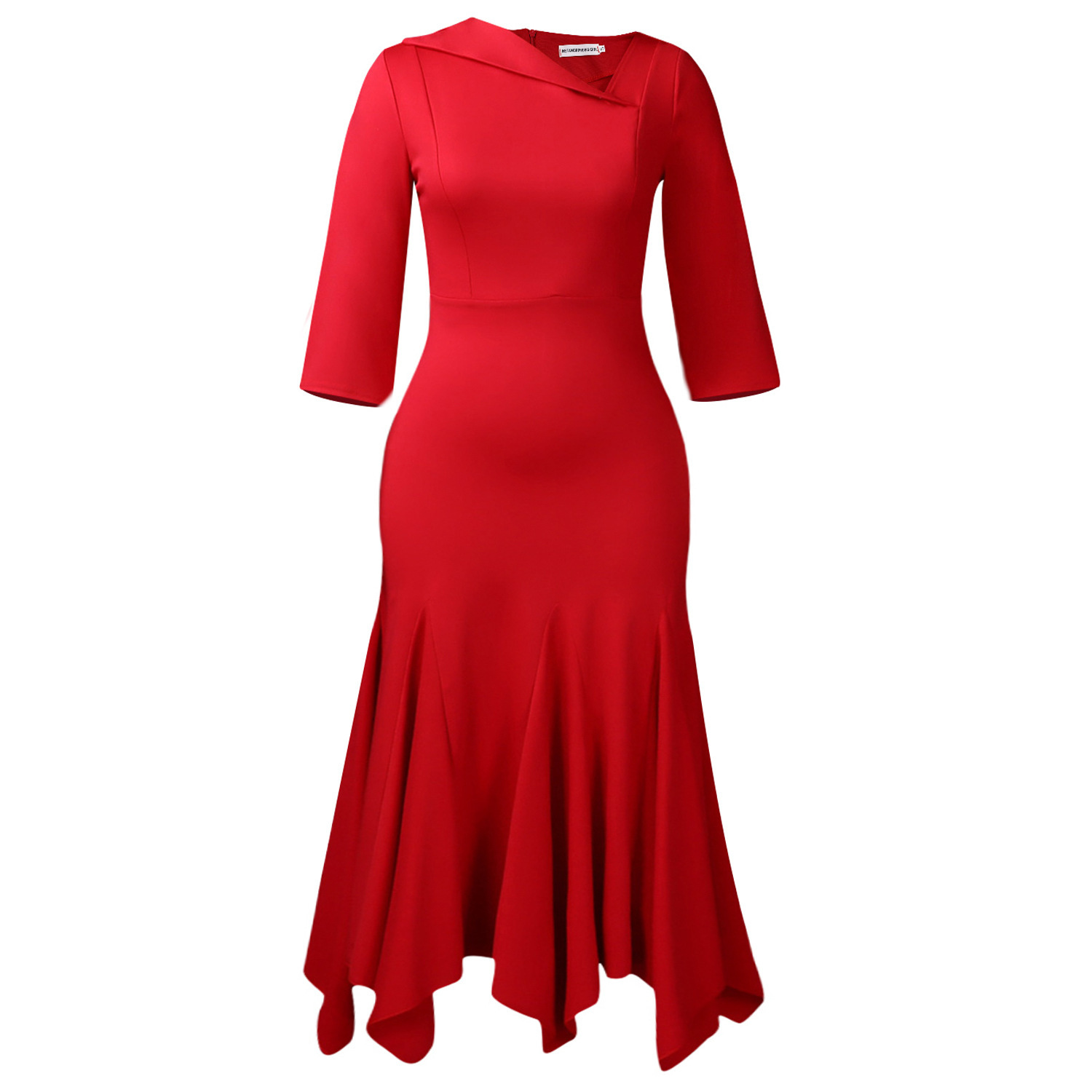Women's Elegant High Waist Dress