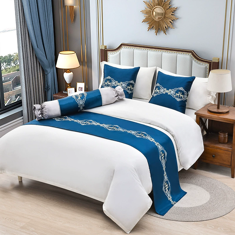 Bed Towel Luxury Hotel Hotel bedding Furnishing Best Best Bed Banner European Simple Light luxury bed cover