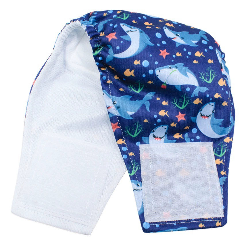 2023 Брюки для домашних животных Защитные штаны для собак Брюки для домашних животных Брюки для суки Моющиеся подгузники для собак