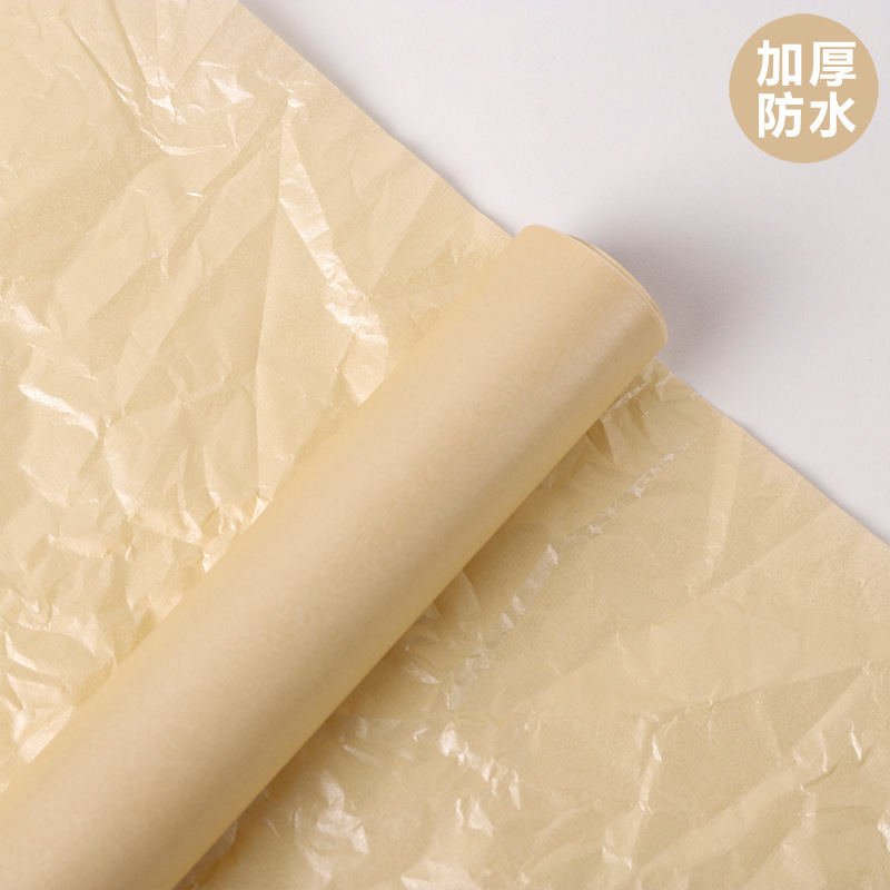 Impermeable perla pera papel redondo ramo forro embalaje material de papel paquete flor papel pastel habitación material floral