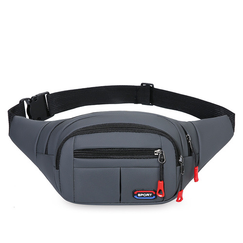 Trendy, fashionable and energetic shoulder bag, casual and lightweight men's chest bag, urban simple shoulder bag, daily travel waist bag