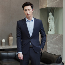 高档免烫商务西装套装男女同款公司单位经理工装西服职业装工作服