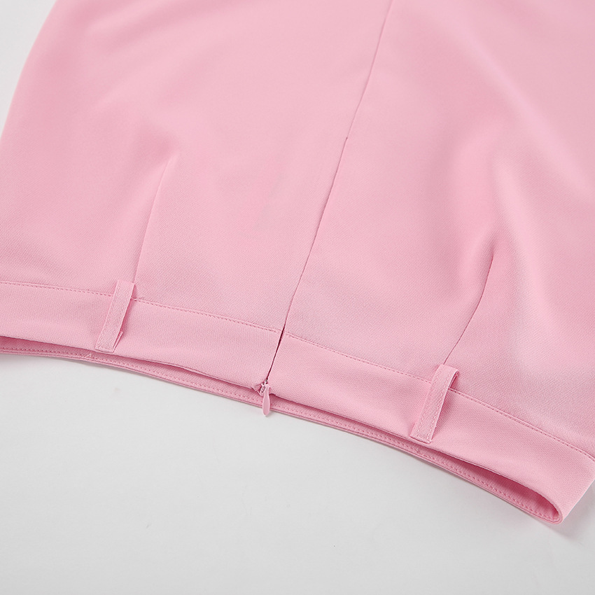 Casual Set French Sexy Sleeveless Vest Short Top Split Mid Waist Skirt Two Piece Autumn Clothes Women