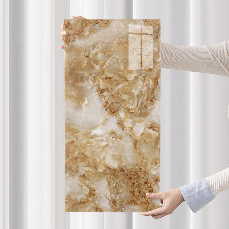 Transfronterizo especial para imitar azulejos de mármol pegatinas de pared autoadhesivas decoración impermeable a prueba de agua pegatinas de pared imitación a prueba de humedad