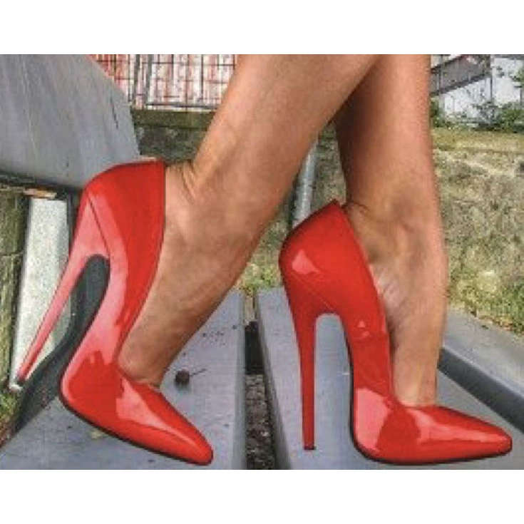 SM Запрет на ультравысокие каблуки 14cm минималистичные одиночные сандалии 16cm Heels