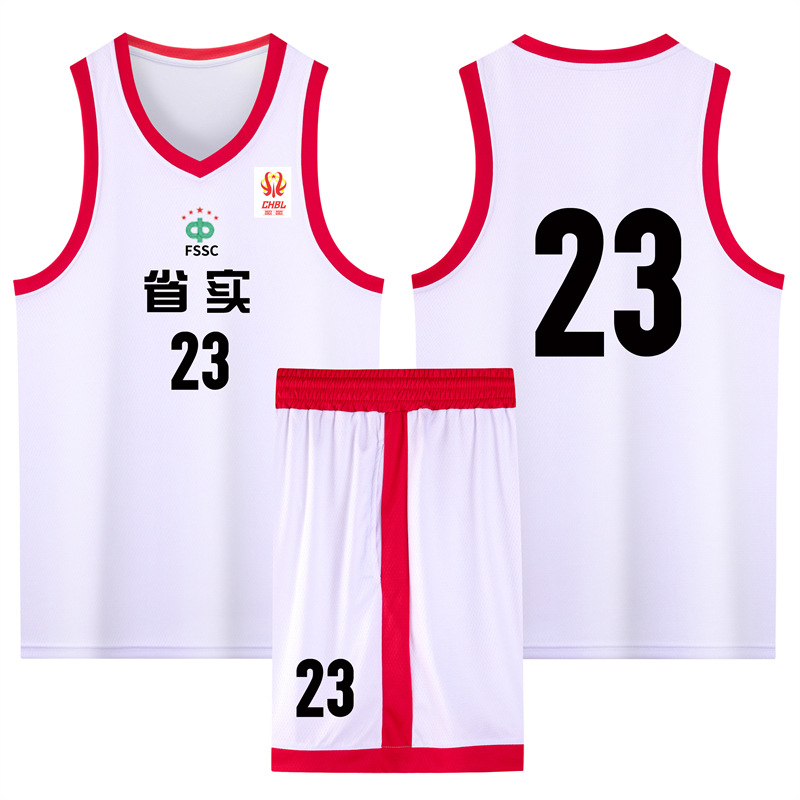 Wholesale high-resistant 2K jerseys American style basketball uniforms suit vest men's and women's sports training uniforms printed team uniforms