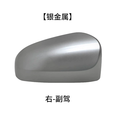 24 Years, Reversing Mirror Cover, Rear mirror/rearview mirror assembly - silver-metal-on-the-right-of-co-pilot