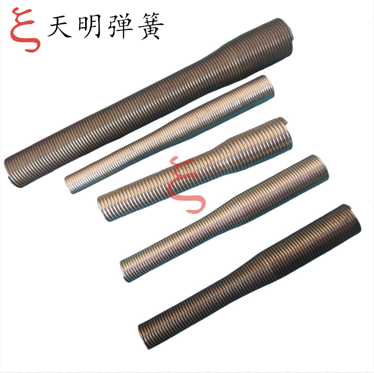 100MM加长弯管弹簧 内径10-50mm 长度不上限 电工套管穿线管弹簧